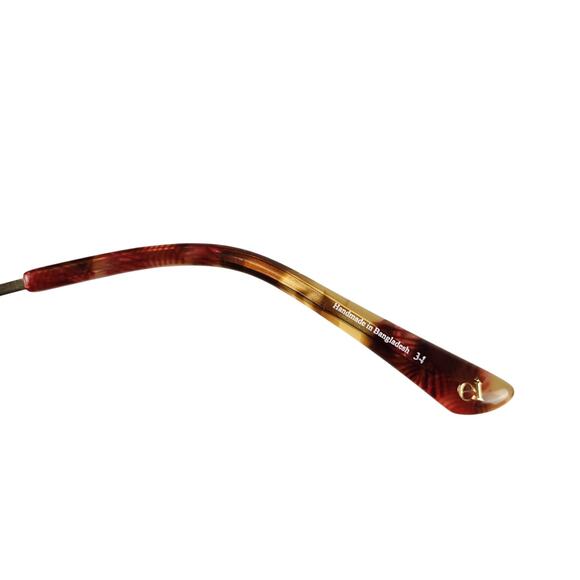 Elliott Ives Snapdragon Lipstick Red & Gold Eyeglass Frames 52-17-140 w/ Case main image 6